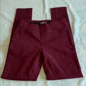 Old Navy Pull-on Wine Colored Jeggings